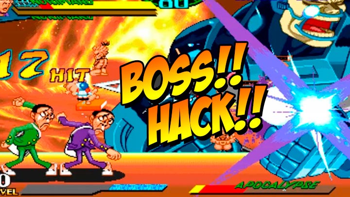 descargar marvel vs street fighter boss hack fightcade 2