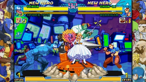 descarga gratis marvel vs capcom fighting collection 2024