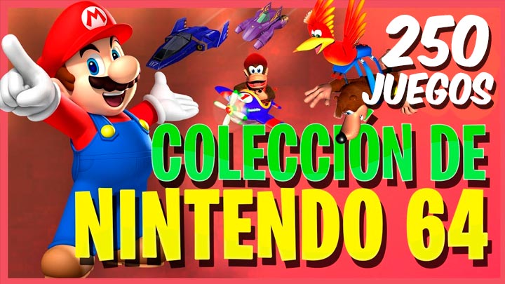 Emulador NINTENDO 64 + 250 juegos en Español